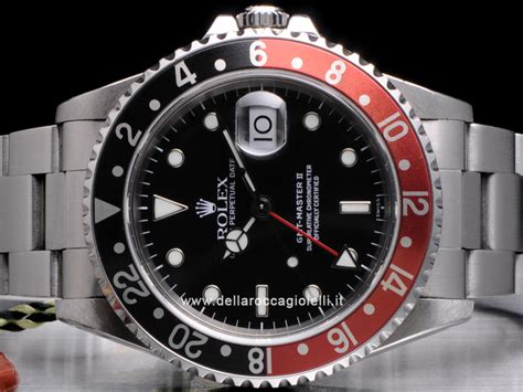 rolex gmt master 2 rosso e nero prezzo|gmt master 2.